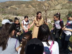 Chamana de la tribu C. Encina
